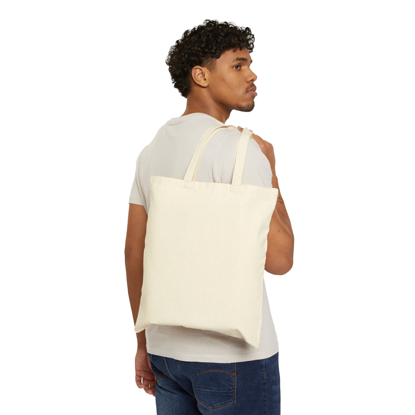 Somber Titan Oddity Tote – 100% Cotton Canvas Bag for Everyday Hauling